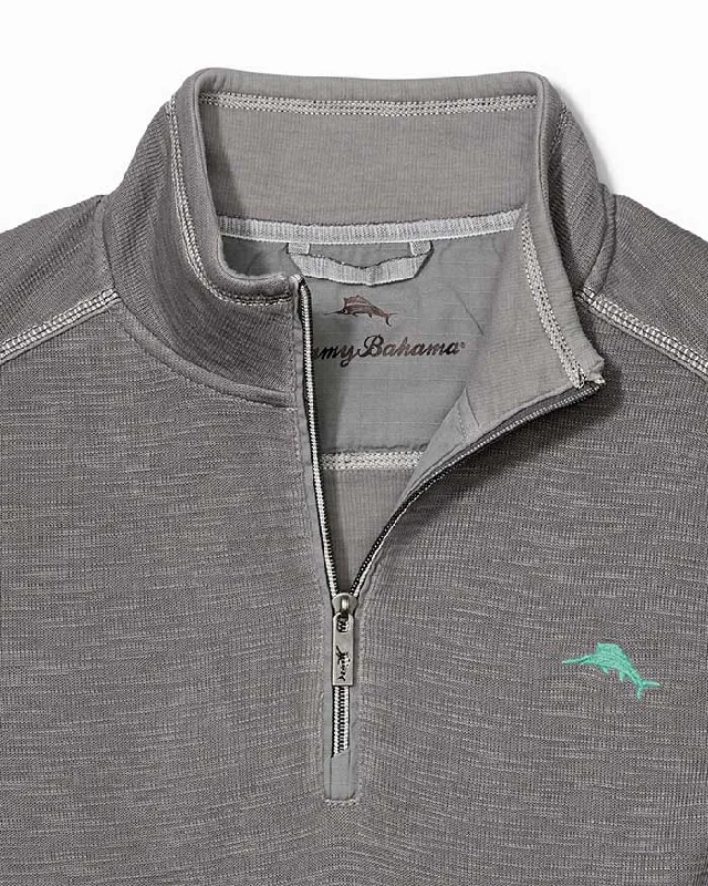 Tommy Bahama Tobago Bay Half Zip Sweater in Cave